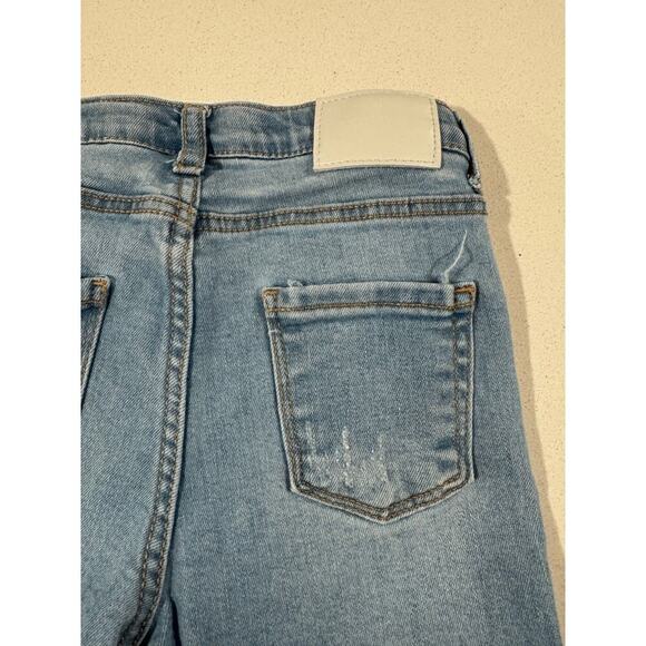 Zara Girl 4-5 Years Distressed Jeans - Picture 2 of 5